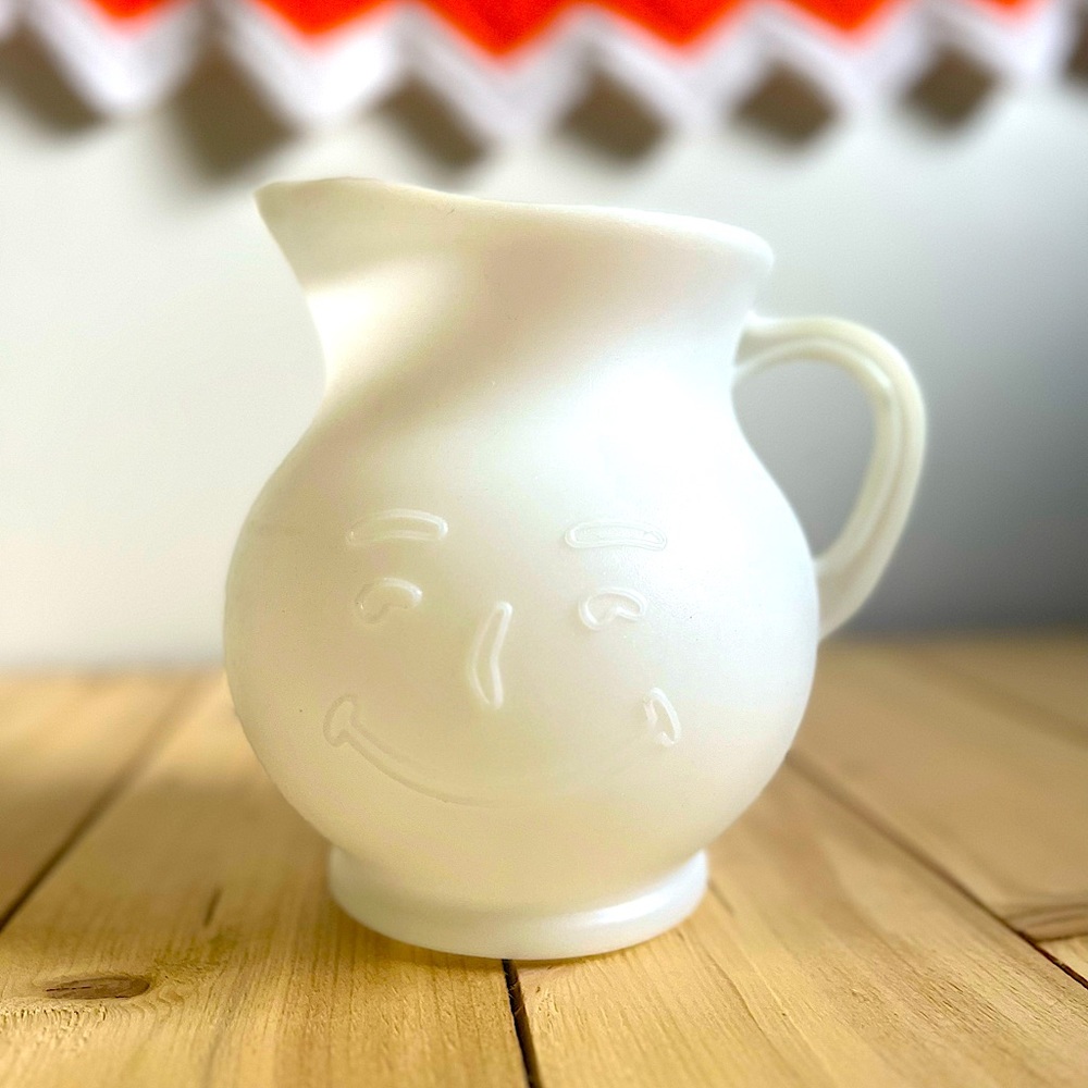 Retro Mr. Kool-Aid Frosted Plastic Pitcher